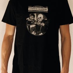 "Gesunder Eskapismus" Shirt schwarz